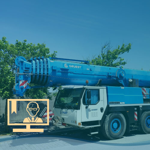 Conduzione gru mobili corso base (per gru mobili autocarrate e semoventi su ruote con braccio telescopico o tralicciato ed eventuale falcone fisso)